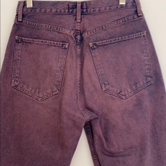 Agolde Riley High Rise Straight Crop Jeans - Picture 6 of 10